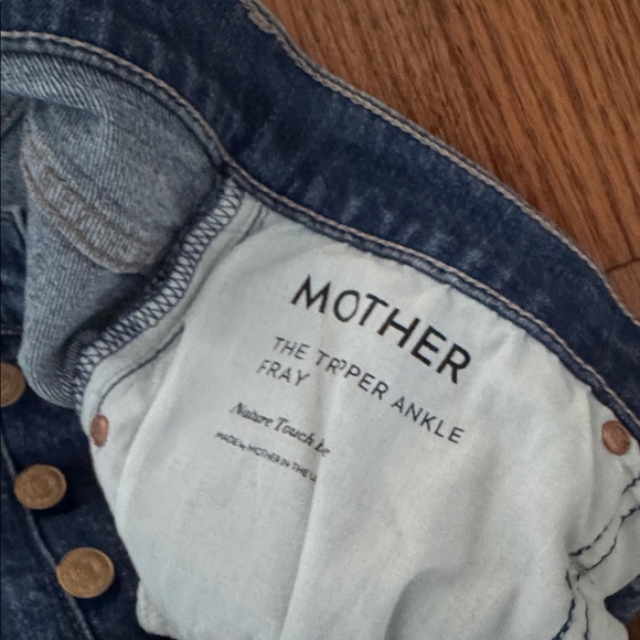 MOTHER Denim tripper ankle fray nature touch base - Picture 2 of 6